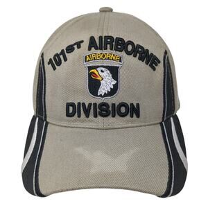 101st Airborne Division Baseball Cap Brown One Size Adjustable US Warriors